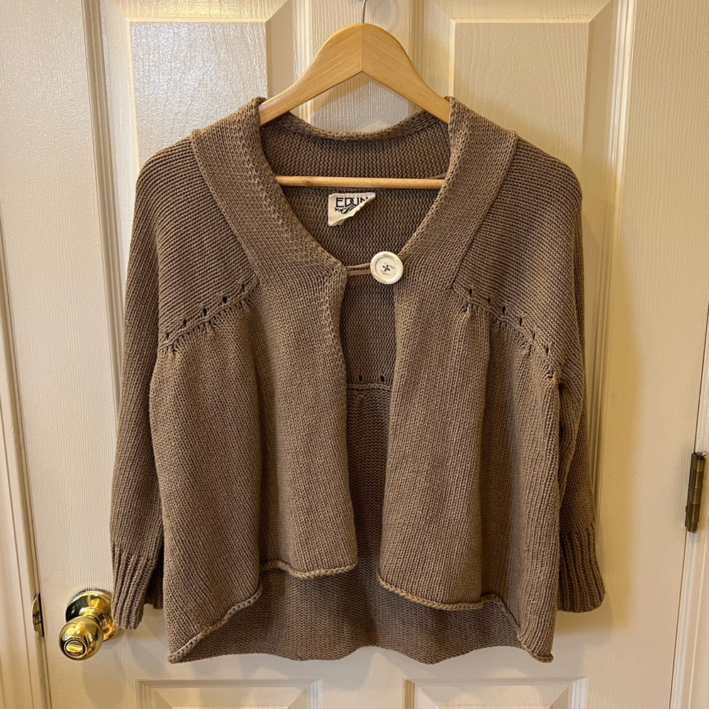 EDUN Knit Swing Sweater